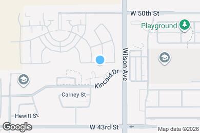 Map image of the property - 2920 Donatello St