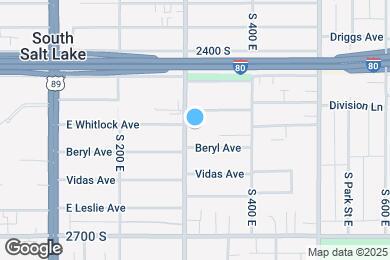 Map image of the property - 2519 S 300 E