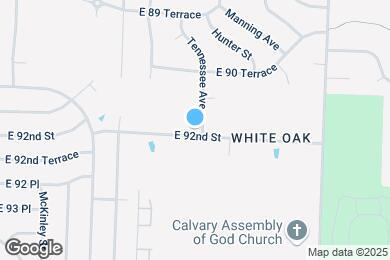Map image of the property - 9124 Tennessee Ave