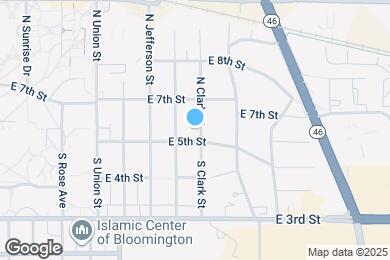 Map image of the property - 109 N Clark St