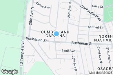 Map image of the property - 1808 26th Ave N