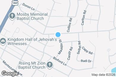 Map image of the property - 2824 Mauldin St