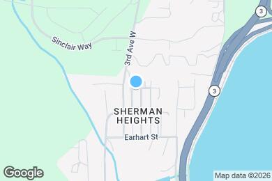 Map image of the property - 1909 2nd Ave W