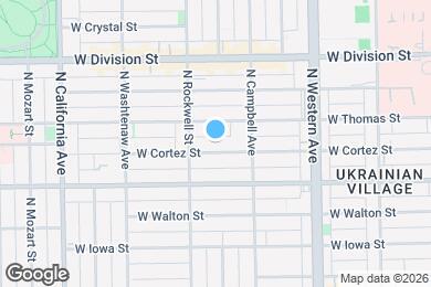 Map image of the property - 2536 W Cortez St