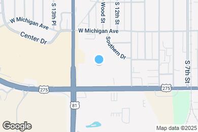 Map image of the property - 1109 S 13th St