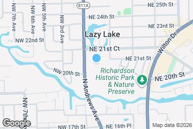 Map image of the property - 120 NE 20th Ct