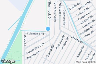 Map image of the property - 3104 Shamrock Dr