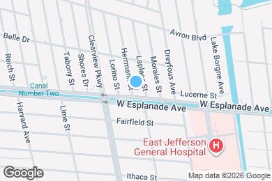 Map image of the property - 4415 Herrmann St