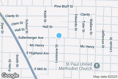 Map image of the property - 809 E Sullenberger Ave