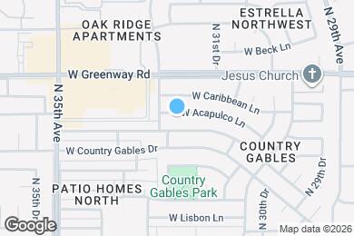 Map image of the property - 3223 W Acapulco Ln