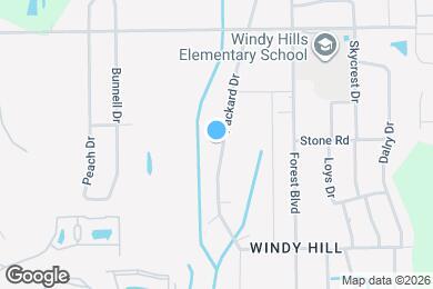 Map image of the property - 3968 Packard Dr
