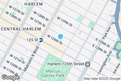 Map image of the property - WEST 126 STREET
