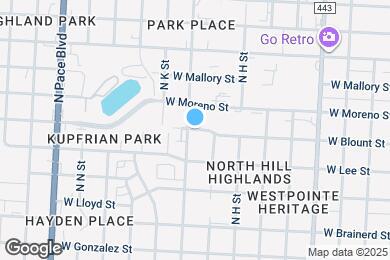 Map image of the property - 1420 N J St