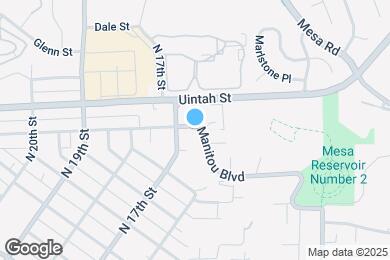 Map image of the property - 1633 Manitou Blvd