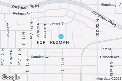 Map image of the property - 5317 N 45th St