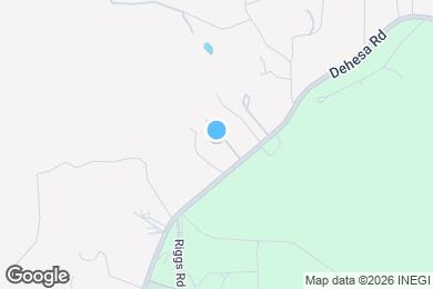 Map image of the property - 5790 Dehesa Rd