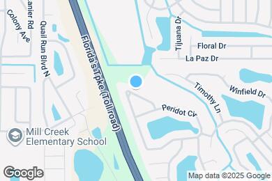 Map image of the property - 2415 Marcasite Loop