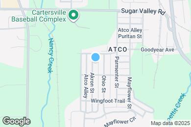 Map image of the property - 46 Akron St