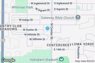 Map image of the property - 23 W Hunter Cir