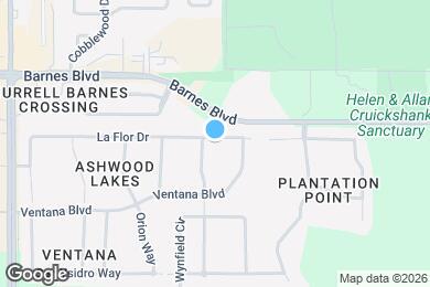 Map image of the property - 3817 La Flor Dr