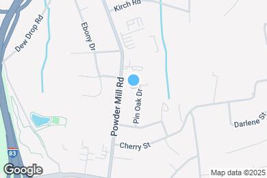 Map image of the property - 1902 Pin Oak Dr