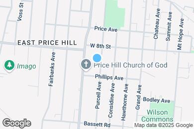 Map image of the property - 717 Purcell Ave