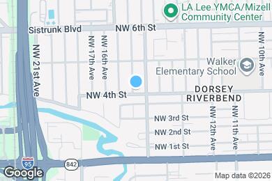Map image of the property - 1515 NW 4th St