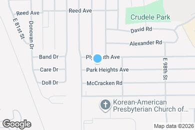 Map image of the property - 9011 Park Heights Ave