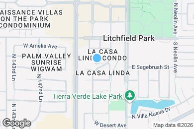 Map image of the property - 292 S Desert Ave