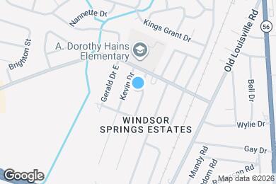 Map image of the property - 3207 Sylvester Dr