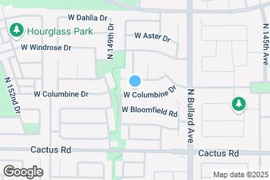 Map image of the property - 14868 W Columbine Dr