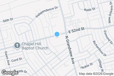Map image of the property - 2230 E 52nd St
