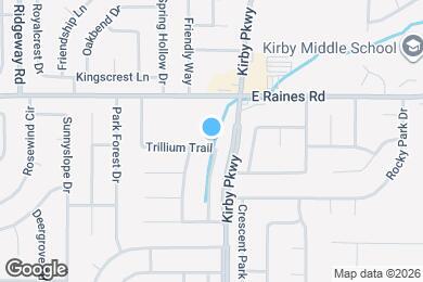 Map image of the property - 6430 Trillium Trail