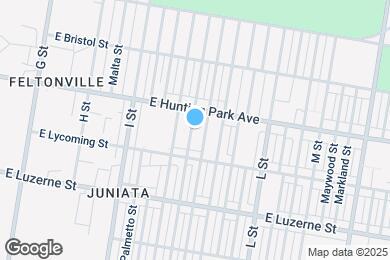 Map image of the property - 4133 Lawndale St
