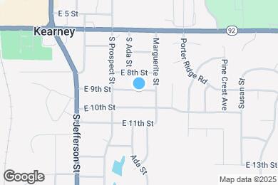 Map image of the property - 403 E 9th St