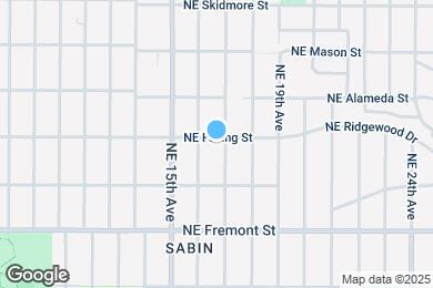 Map image of the property - 3837 NE 17th Ave