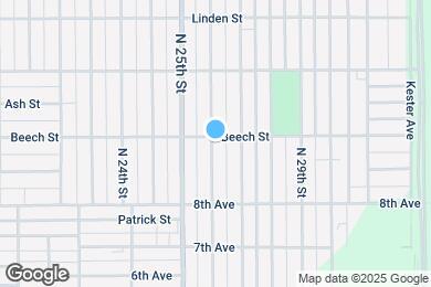 Map image of the property - 1735 N 26th St