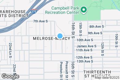 Map image of the property - 925 17th St S
