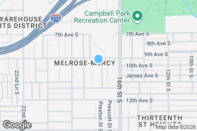 Map image of the property - 925 17th St S