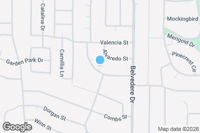 Map image of the property - 816 Monterey St