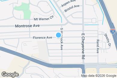 Map image of the property - 1137 Florence Ave