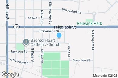 Map image of the property - 425 Artell Ave