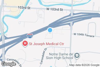 Map image of the property - 452 W 104th St