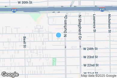 Map image of the property - 821A W 25th St