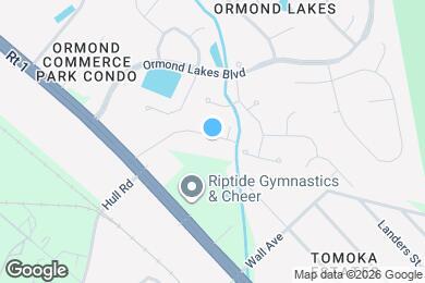 Map image of the property - 166 Ormond Grande Blvd