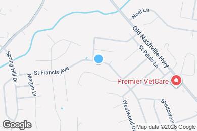 Map image of the property - 413 Saint Francis Ave