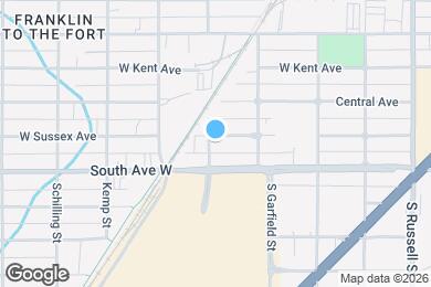 Map image of the property - 1847 W Sussex Ave