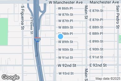 Map image of the property - 241 W 89th St