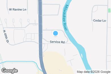 Map image of the property - 4200 W Rivers Edge Cir