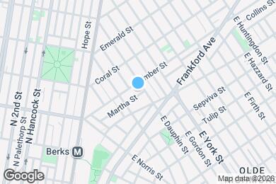 Map image of the property - 2224 Martha St